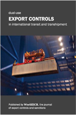 Dual-use export controls in international transit and transhipment